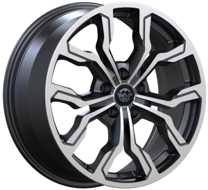 Informacin de AUDI WD002, MATT GM POLISHED, 5X100, 18 x 7.5"